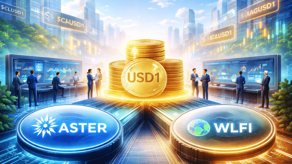 ASTER推出稳定币USD1，强势挑战Hyperliquid逐鹿DeFi市场