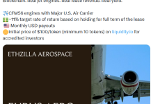 苏黎世理工推出航空引擎代币租赁方案，创新资产数字化变革-佳佳币资讯站